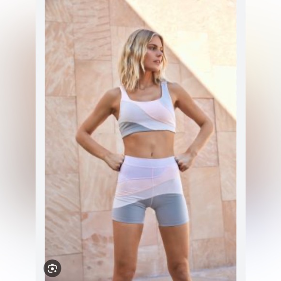 NWT L*Space Active New Heights Bike Shorts Large - Picture 1 of 12